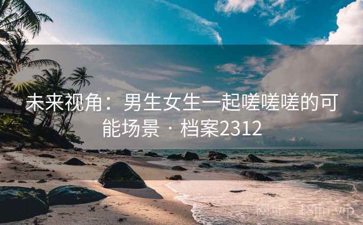 未来视角：男生女生一起嗟嗟嗟的可能场景 · 档案2312