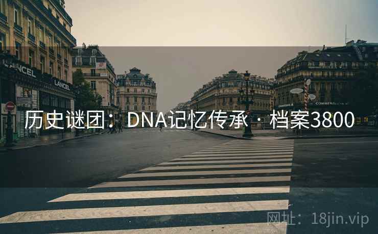 历史谜团：DNA记忆传承 · 档案3800